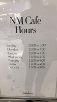 Nm Cafe menu