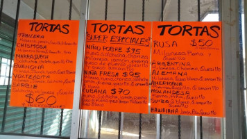 El Cabrito Mexican menu
