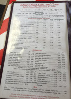 Eddie's Pizza And Subs menu