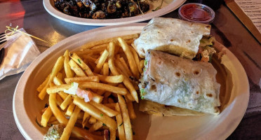 Library Alehouse food