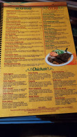 Agave Azul Mexican menu