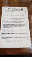 Ortega 120 menu