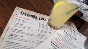 Ortega 120 menu