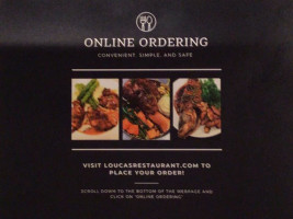 Loucas menu