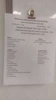 Mama Jean's menu
