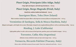 Carlo's Cucina Italiana menu
