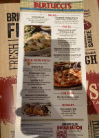Bertucci's menu