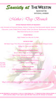 Sauciety American Grill menu