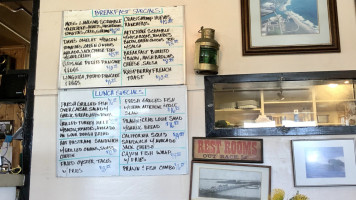 Moss Landing Cafe menu