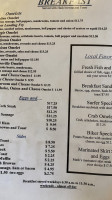 Moss Landing Cafe menu