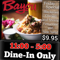 Bayou Grill drink