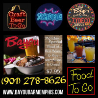 Bayou Grill menu
