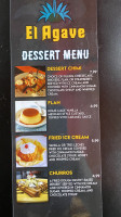 El Agave Mexican Grill Cantina menu