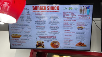 Fosters Freeze menu
