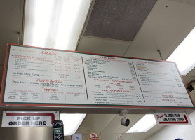 San Biagio's Pizza menu