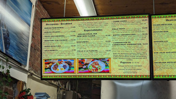 Don Julio menu