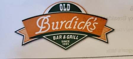 Old Burdick's Grill logo