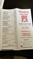 Mandarin Asian Bistro menu