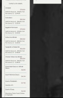 Frittella Italian Cafe menu