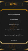 Caribou Coffee menu