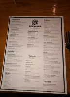 Deadwood Grill menu