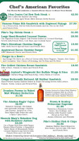 Pike's Landing menu