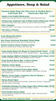 Pike's Landing menu