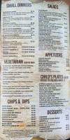 Vaqueros Mexican menu
