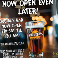 Bubbaque's Bbq Dunnellon Bebida