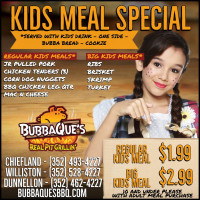 Bubbaque's Bbq Dunnellon Carta