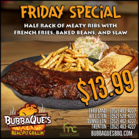 Bubbaque's Bbq Dunnellon Carta