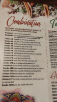 Palacio Maya Mexican menu