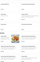 Cella Luna Pizza menu