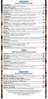 Gencarelli's menu