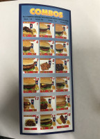 Frosty King menu