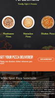White Sport Pizza Subs menu