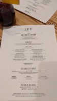 El Bebe menu
