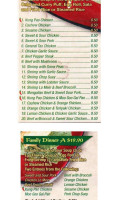 Rose Garden menu