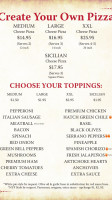 Nyp Slice House Pizza menu