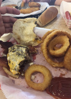 Back Yard Burgers food