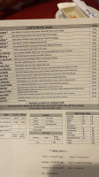 Masa Sushi menu