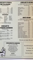 Chelbys menu