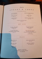 Del Frisco's Double Eagle Steakhouse menu