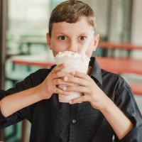Hopdoddy Burger drink