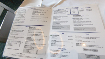 Tommy's Seafood Steakhouse menu