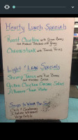 Keller's Eatery menu