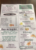 Hank’s Sports And Grill menu