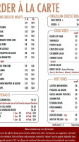 Texas De Brazil menu