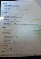Tropicana Restaurant menu