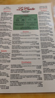 La Costa menu